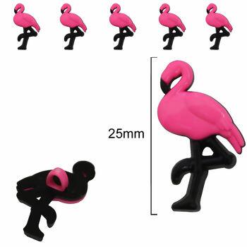 Botão Infantil Flamingo